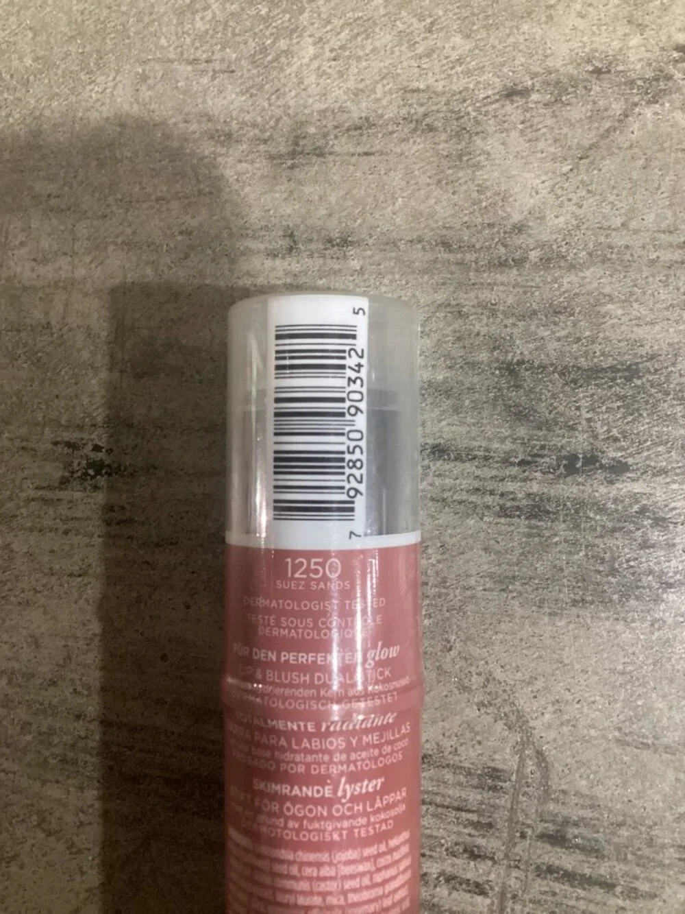 Burts Bees 100% Natural All Aglow Lip & Cheek Stick, Suez Sands - 1 Tube